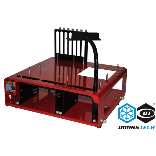 DimasTech® Bench/Test Table Mini V1.0 Spicy Red